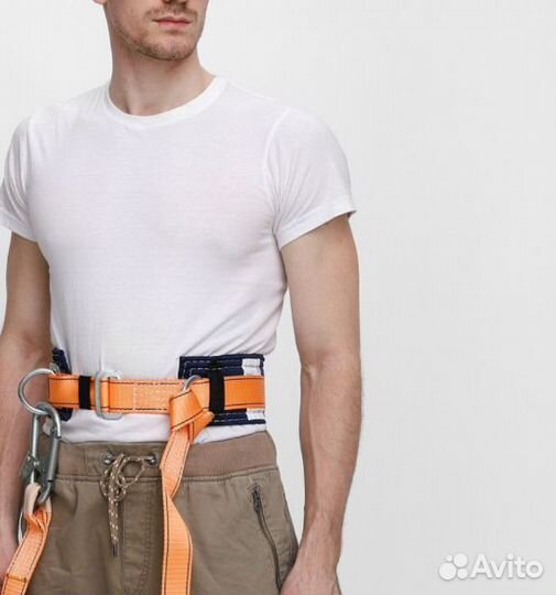 Страховочная система и двуплечий строп