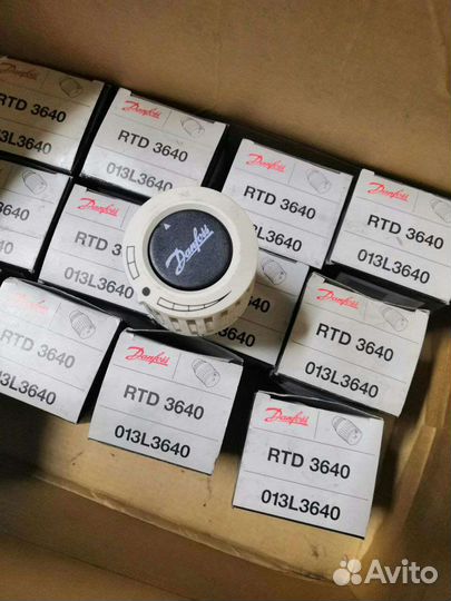 Термоголовка для радиатора Danfoss