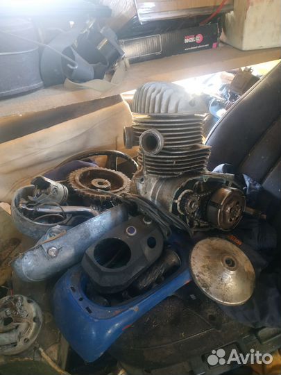 Мотоцикл остался от деда сел и поехал