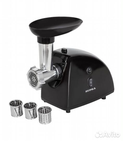 Мясорубка Supra MGS-1806T, черный