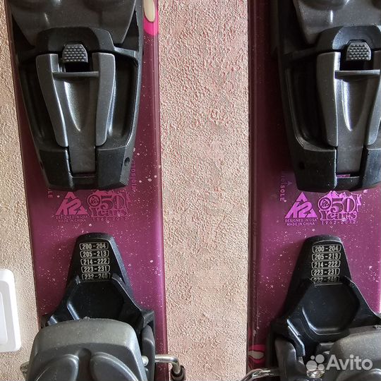 Горные лыжи детские 100см комплект с ботинками