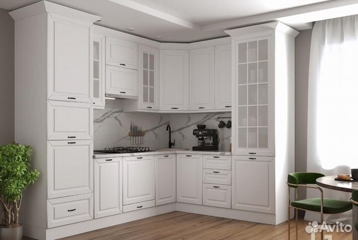 Цена за весь Кухонный гарнитур Белый 4.10
