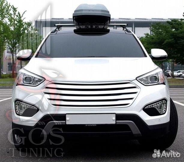 Решетка радиатора Sport на Hyundai Grand Santa Fe