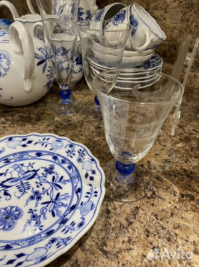 Полный комплект набор бокалов luminarc