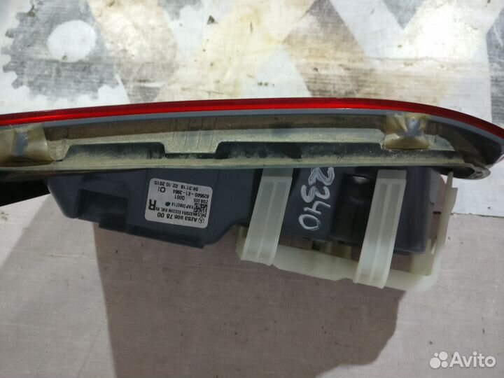 Мерседес GLC X253 2015- Фонарь правый внутрений