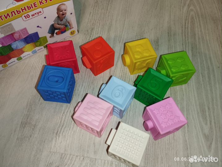 Развивающий кубик