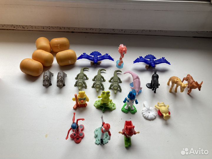 Игрушки из kinder surprise