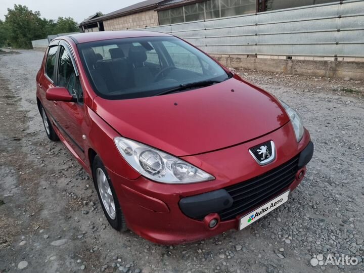 Peugeot 307 1.6 AT, 2005, 212 000 км