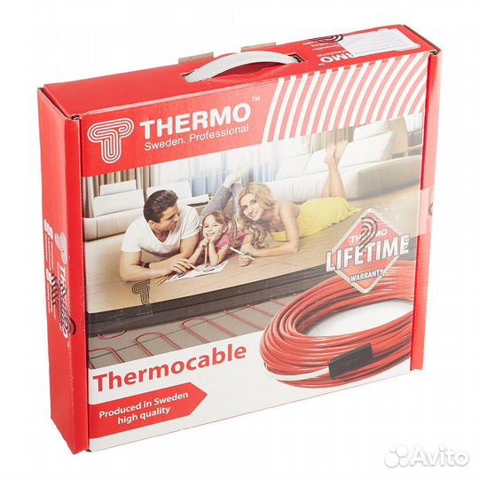 Теплый пол Thermo Thermocable 7-9 кв.м 900 Вт 44 м