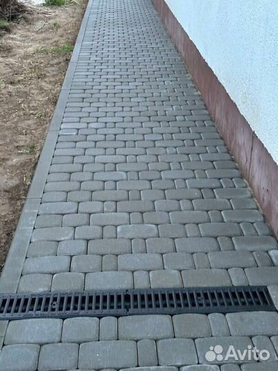 Укладка тротуарной плитки