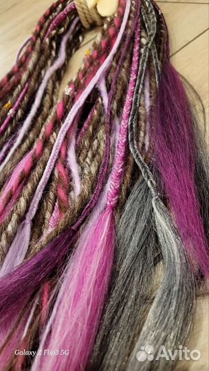 Комплект де косы и дреды