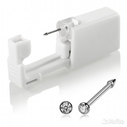 Пистолет для прокола носа одноразовый стерильный с