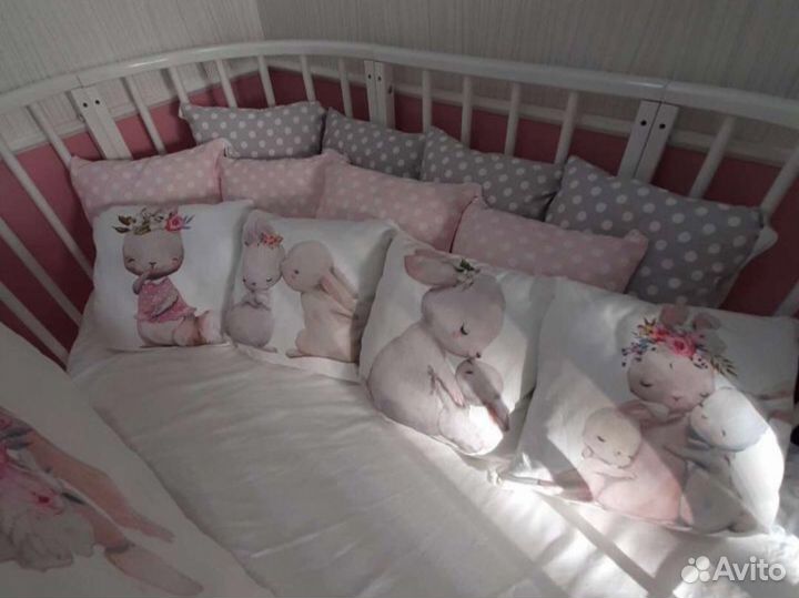 Бортики в кроватку