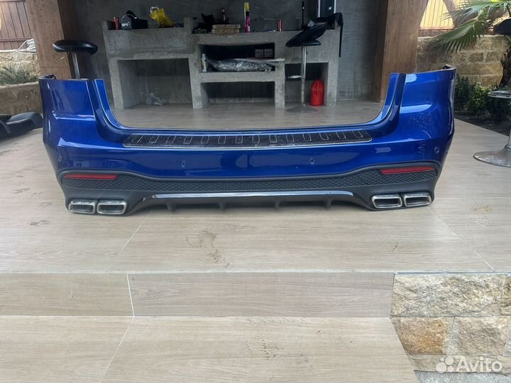 Оргинальный бампер AMG mercedes w166 GLE