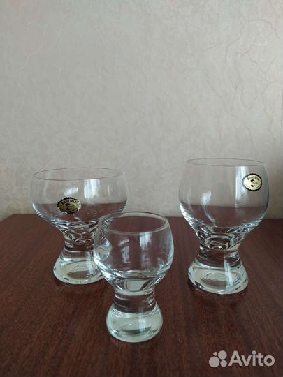 Фужеры и рюмки Bohemia