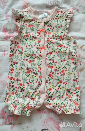 Боди пакет вещей на девочку