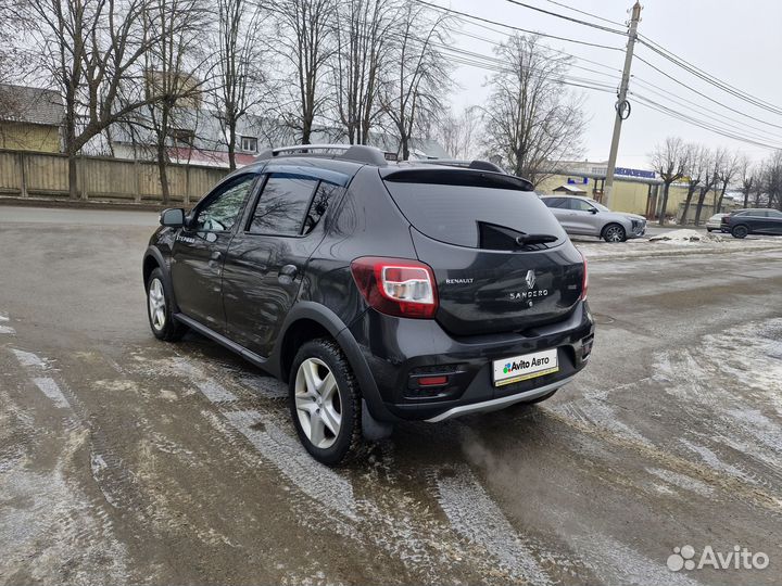 Renault Sandero Stepway 1.6 МТ, 2016, 110 000 км