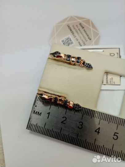 Золотые серьги проба 585 Арт.7000003352932