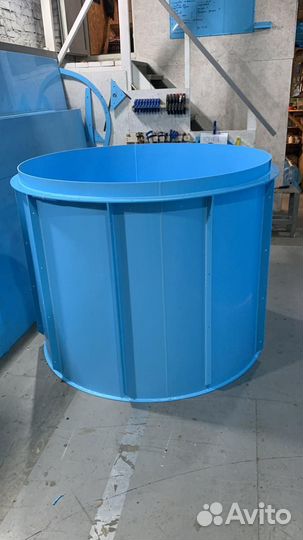 Купель полипропиленовая 1,5x1,2