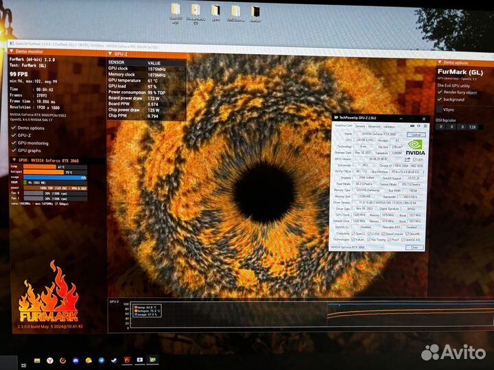 Видеокарта MSI RTX 3060 12gb GamingX