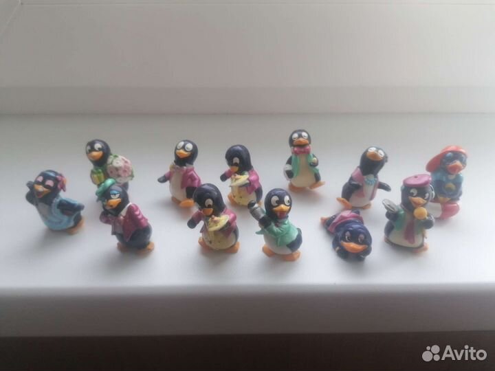 Игрушки из киндер сюрприза 90х