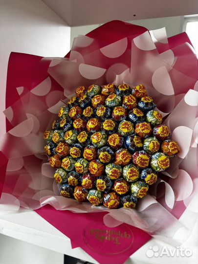 Букет из чупа чупсов, в наличии 2 шт