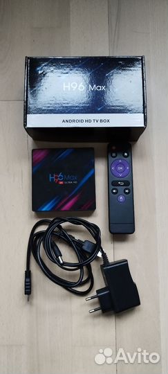 Smart tv приставка H96 Max