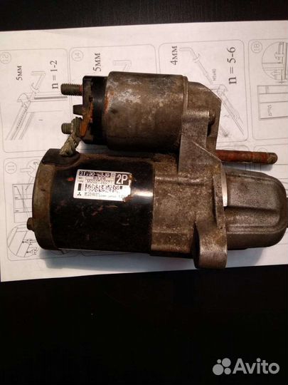 Стартер для Suzuki Liana, Suzuki Sx4