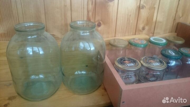 Банки стеклянные