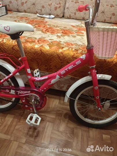 Детский велосипед stels 16