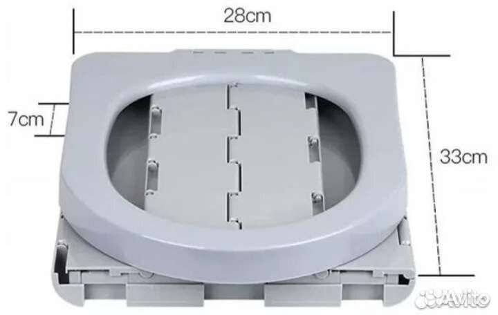 Туалет складной для путешествий новый