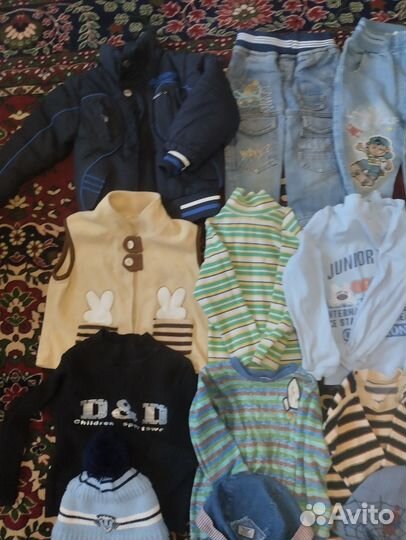 Вещи пакетом на мальчика 2-3 года