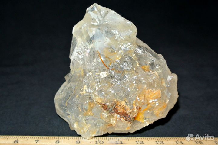 Сросток кристаллов Оптический флюорит. Лот №1064