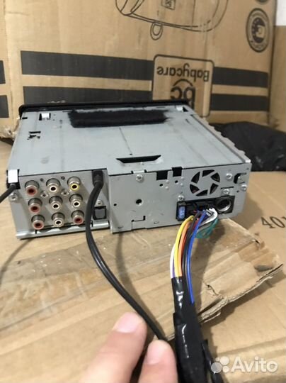 Процессорная магнитола JVC