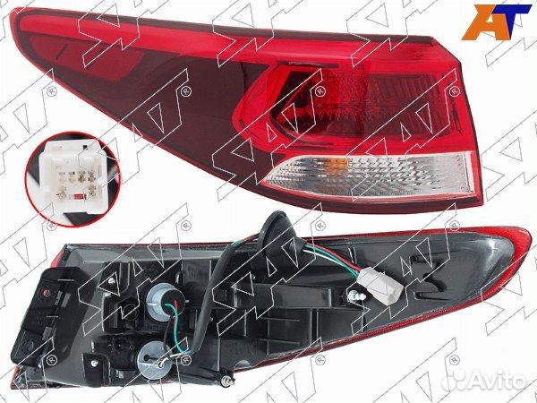 Фонарь задний KIA RIO 17