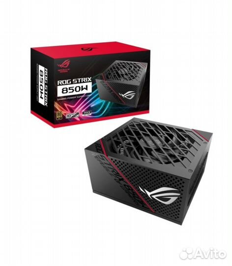 Блок питания Asus ROG strix 850G, 850 Вт, черный