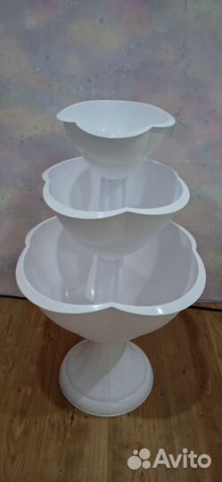 Кашпо каскад напольное для улицы и дома, многоярус