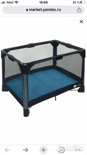 Детская кроватка манеж