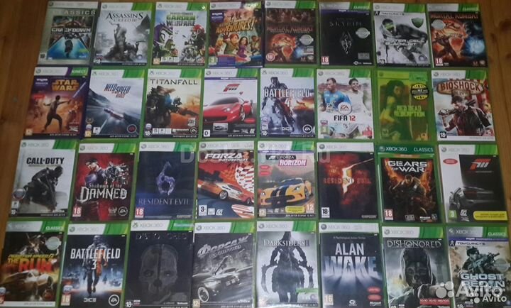 Диски Xbox 360