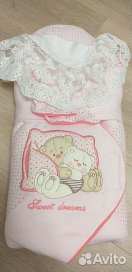 Конверт на выписку для девочки