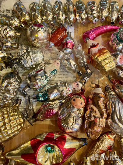 Елочные игрушки СССР