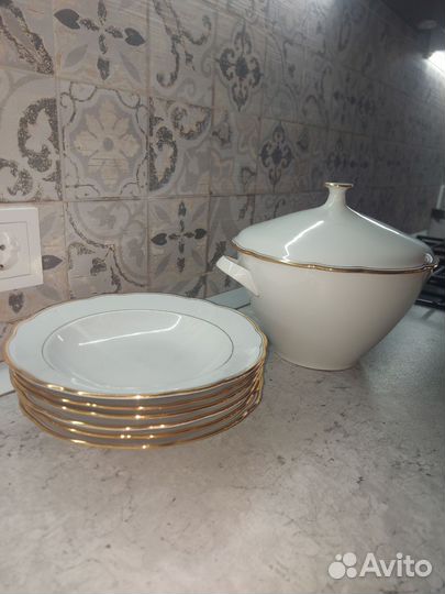 Набор столовой посуды Kahla Konitz СССР