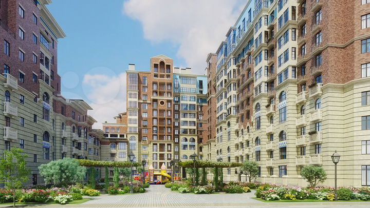 2-к. квартира, 58,6 м², 5/9 эт.