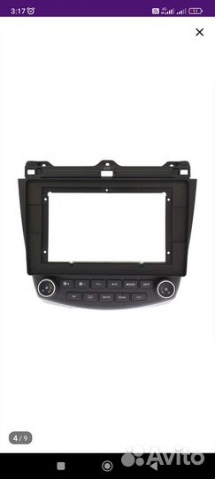 Переходная рамка хонда аккорд 7. магнитола