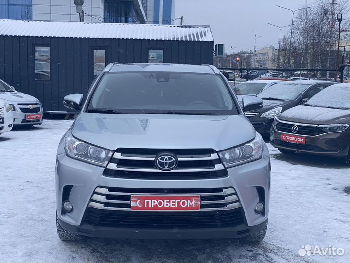 Toyota Highlander 3.5 AT, 2018, 159 448 км
