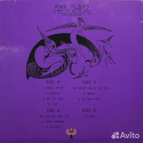 Pink Floyd / A Dark Side Of The Moon Live (2LP)