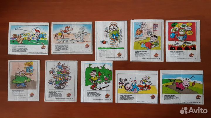 Вкладыши от жвачки Guinness (50 шт)