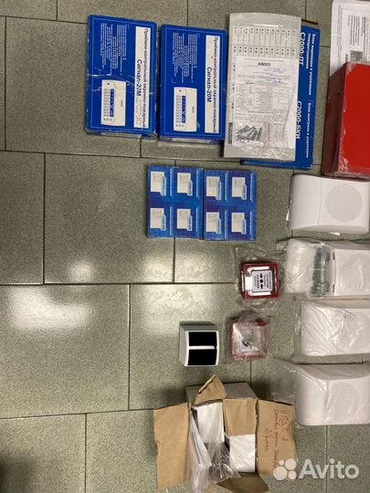 Оборудование для пожарно-охранной сигнализации