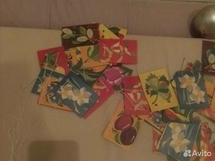 Ретро гирлянда бумажная СССР