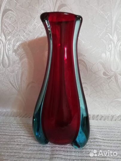 Вазы из стекла СССР